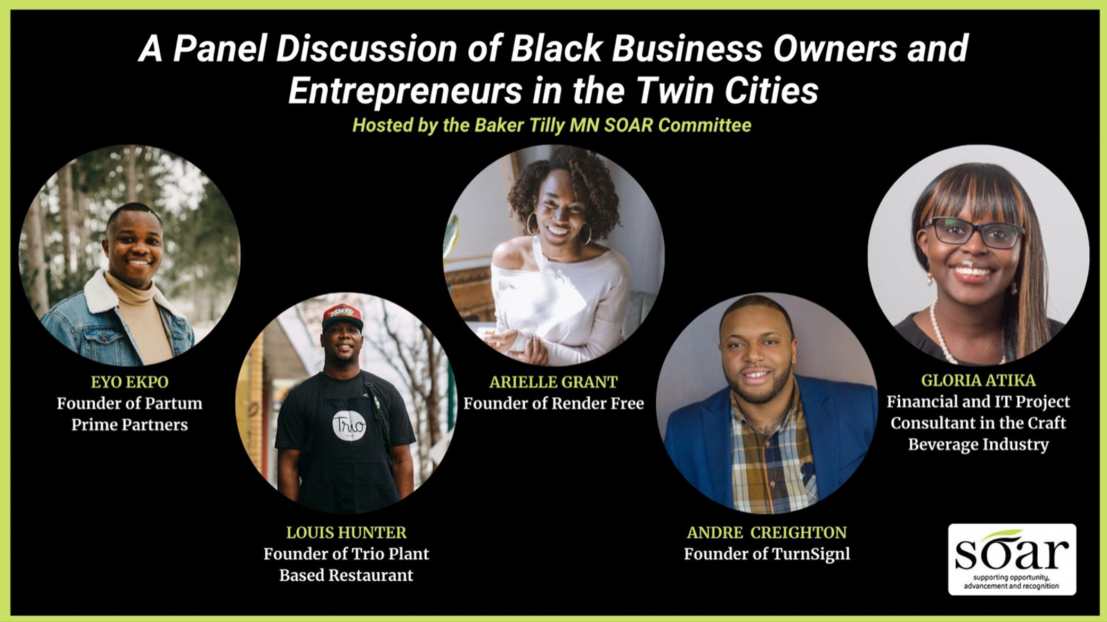 Panel Discussion of Local Black Entrepreneurs